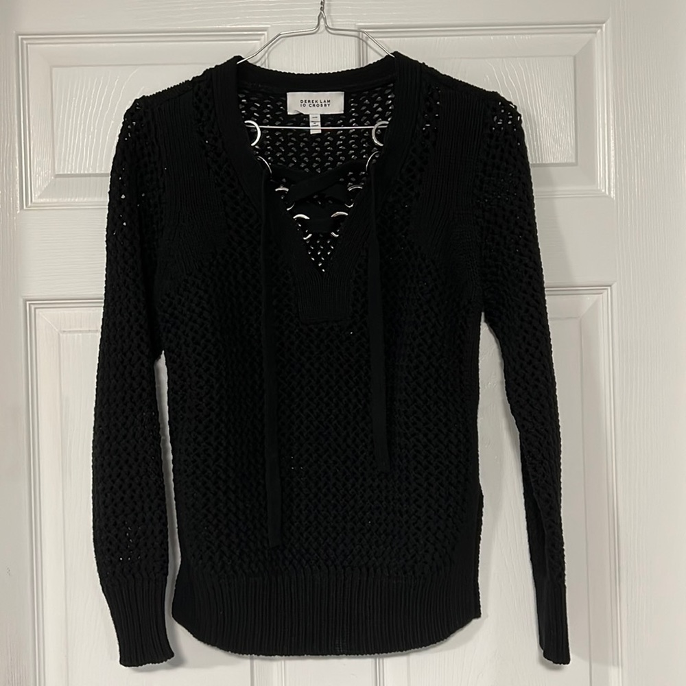 Designer Derek Lam 10 Crosby 100% cotton sweater.